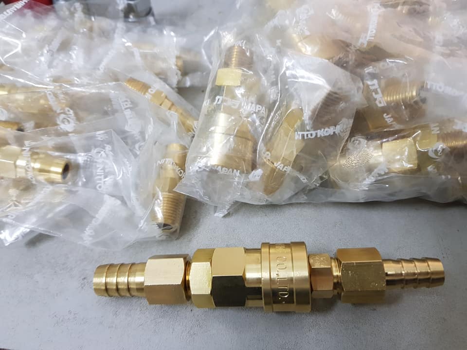 Genuine brass Nitto coupler